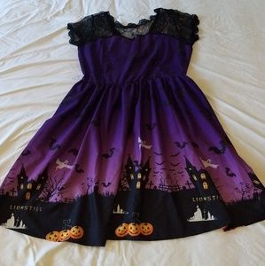 Halloween Themed Lace Dress